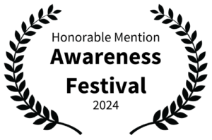 Festival-Kranz mit ehrenvoller Erwähnung beim Awareness Festival 2024